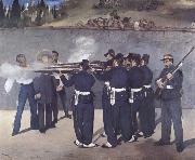 Edouard Manet The execution of Emperor Maximiliaan France oil painting reproduction